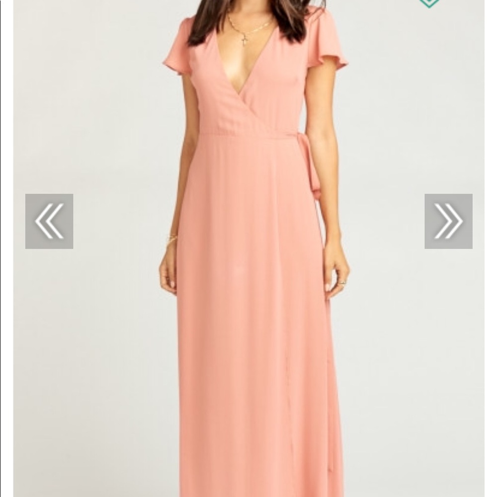 Show Me Your MuMu Sophia Wrap Dress, Medium